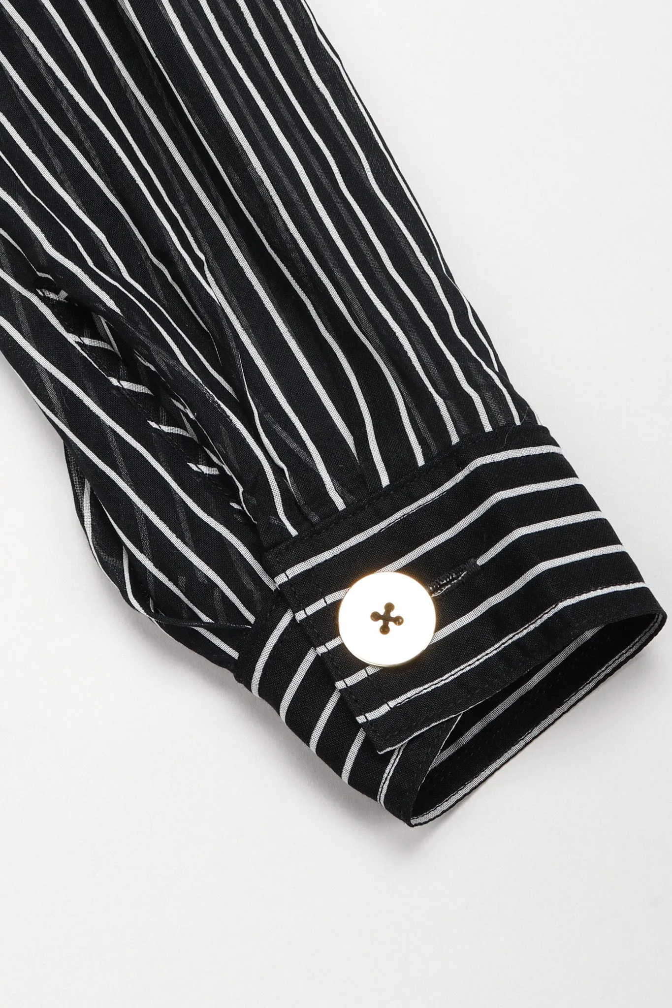Striped Shirtwaist Dress