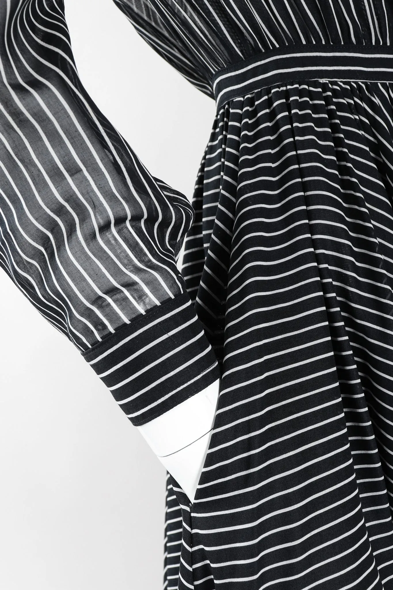 Striped Shirtwaist Dress