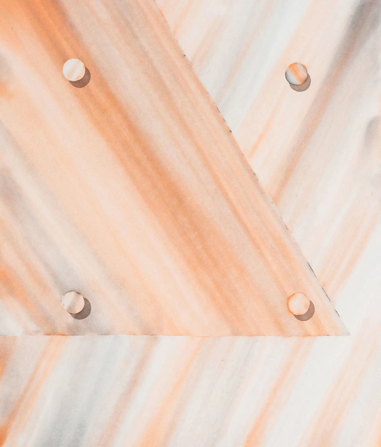 TOMMA ABTS "UNTITLED (TRIANGLE)" AQUATINT, 2009