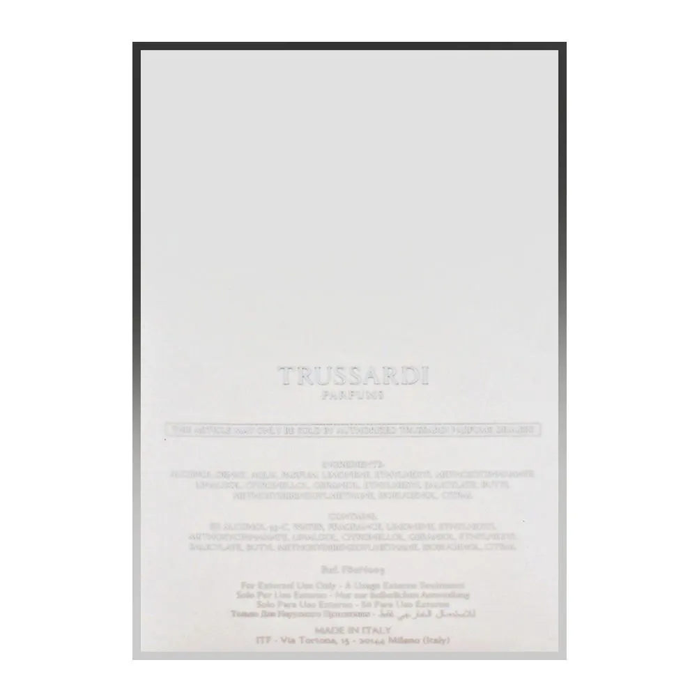 Trussardi Donna Eau De Toilette | Italy |  Fragrance For Women.