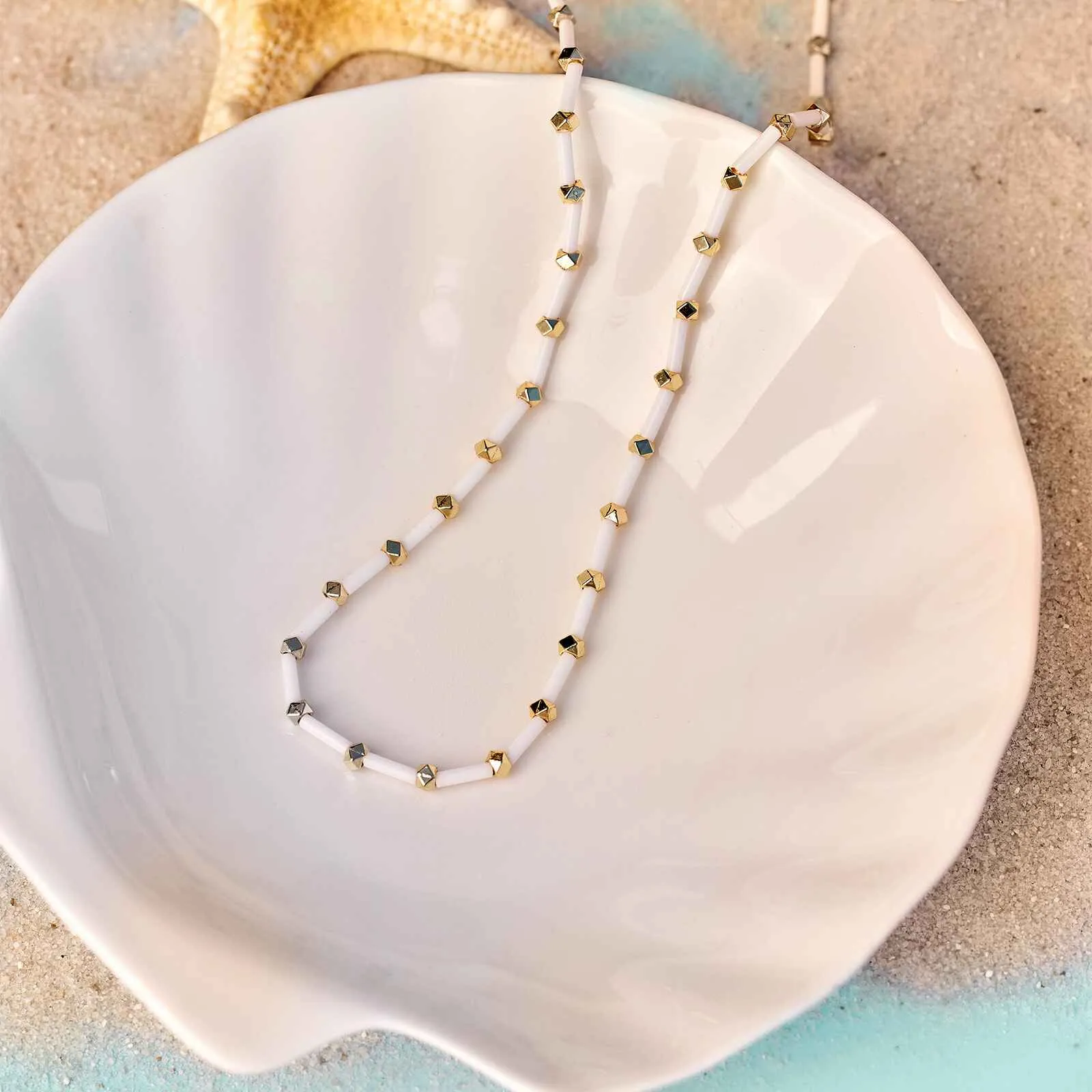 Tube Bead Choker