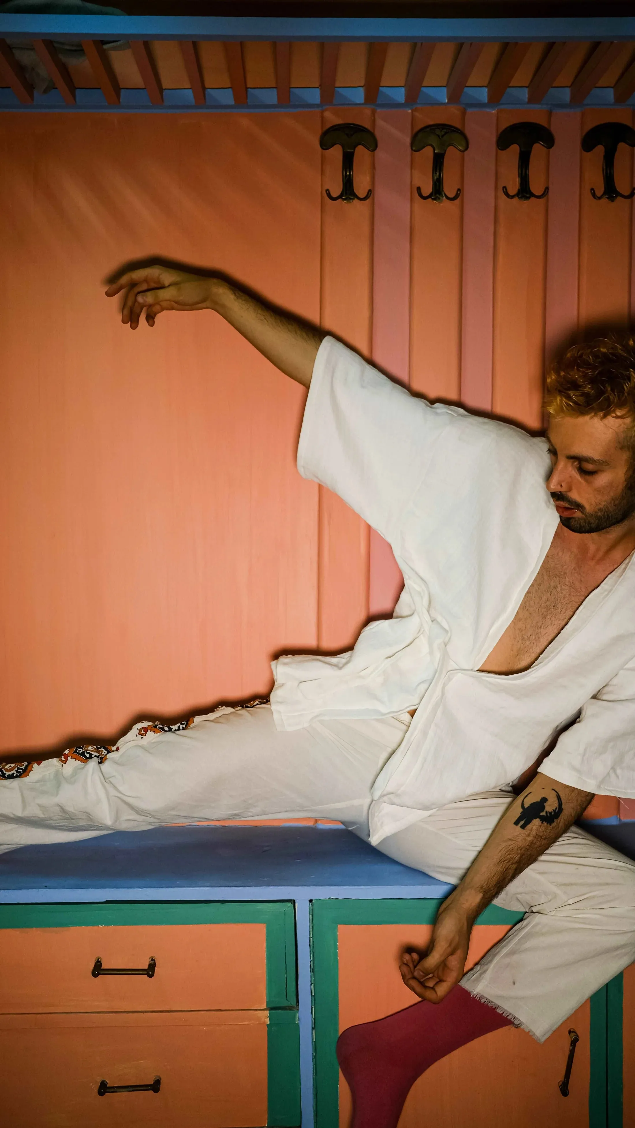 White Muslin Kimono