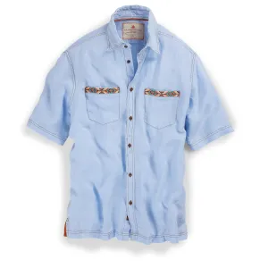 Zacatecas Beaded Linen Shirt - Tall